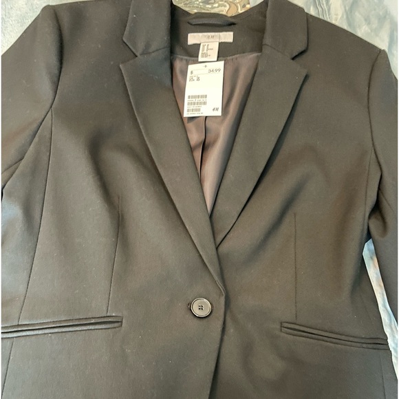 H&M black blazer NWT - Picture 6 of 10
